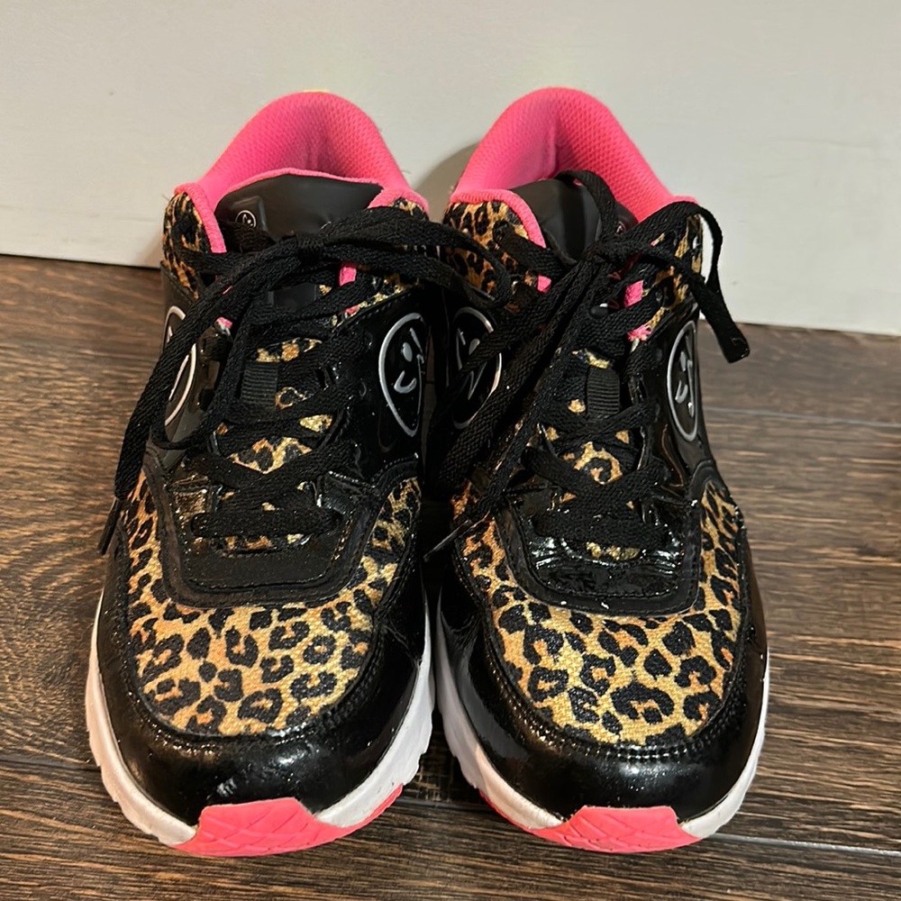 Zumba Cheetah Print Sneakers